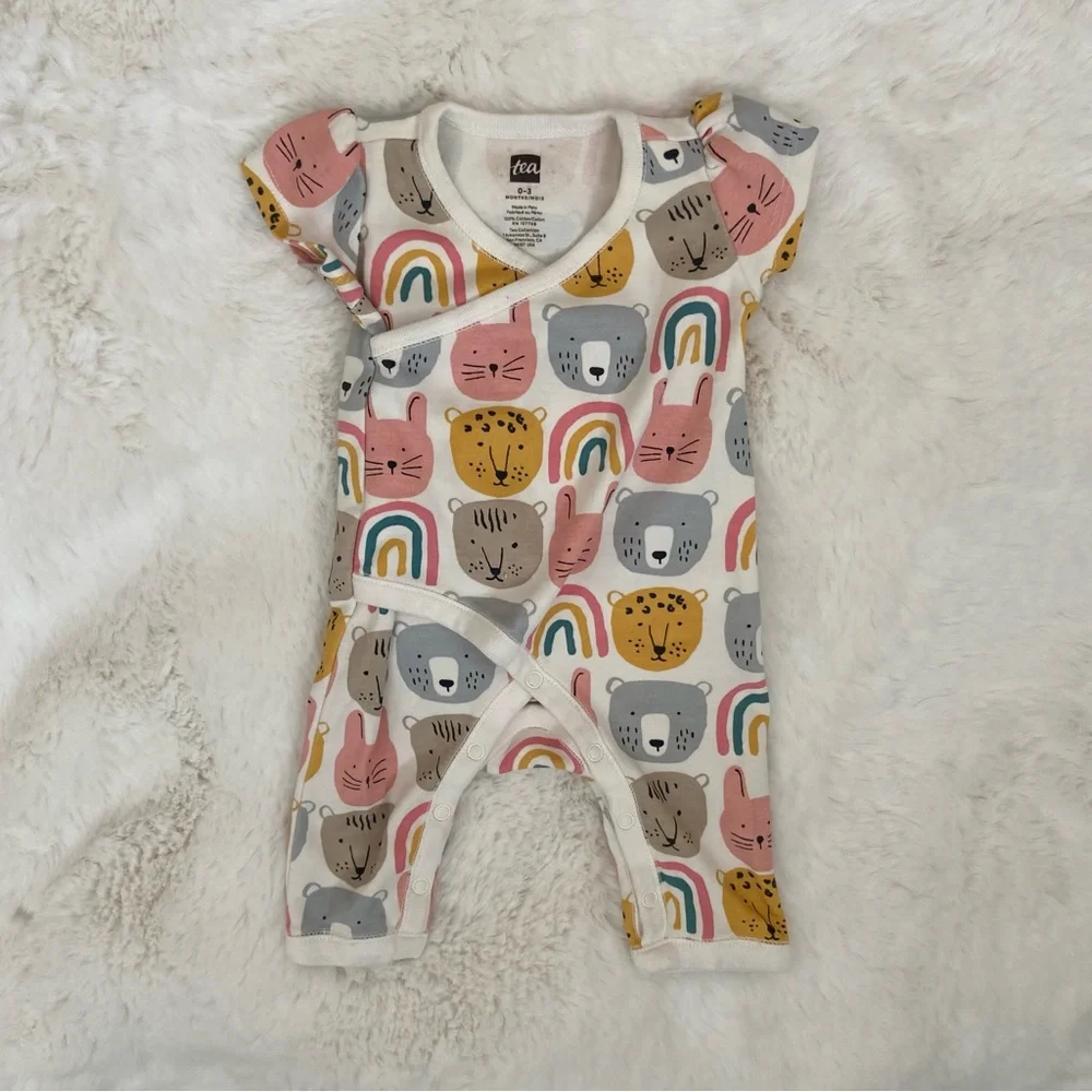 Tea Collection Romper - Picture 1 of 3